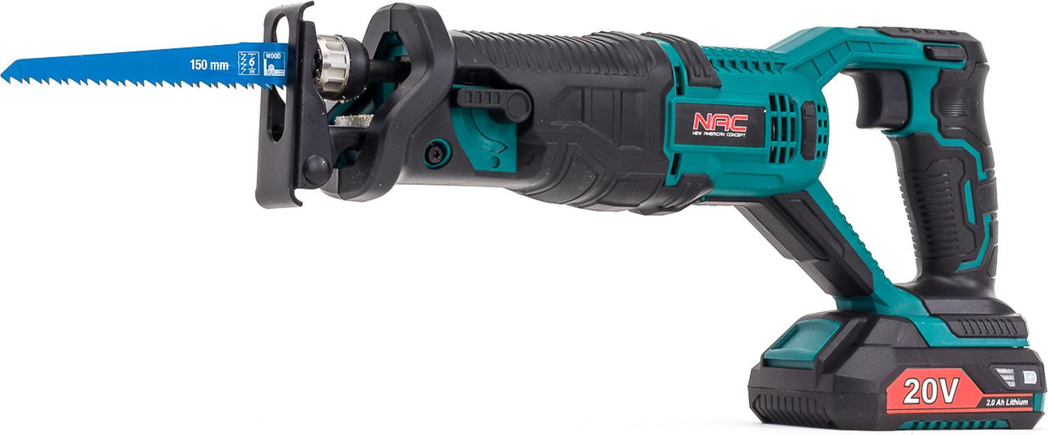 NAC 20V Accuzagsl Saw met 2,0Ah Accu