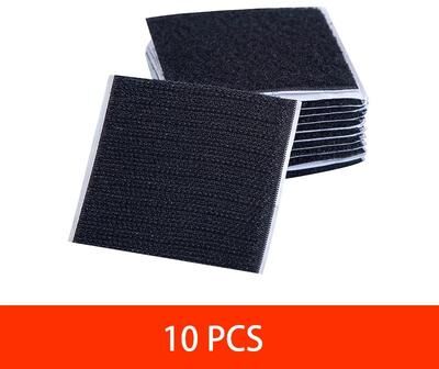 Uplift Treasures 10pcs Bed Sheet Holder Clips Anti Slip Mattress Grippers 10 Pcs Black (square)