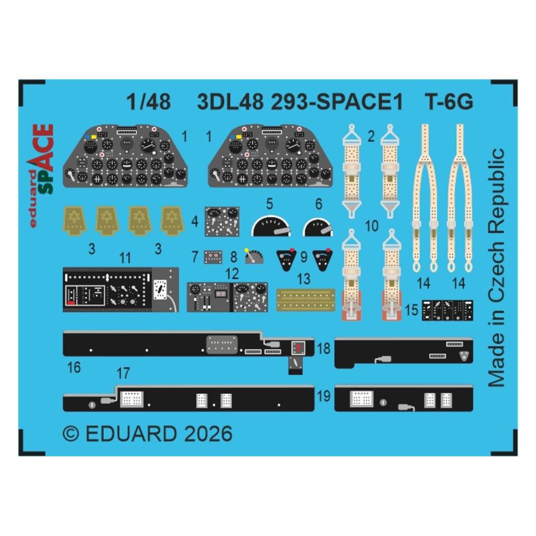 Eduard T-6G SPACE for Italeri (3DL48293)