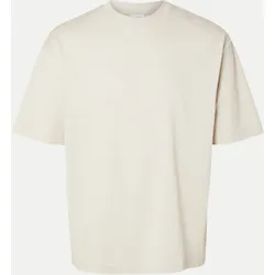 Basic T-Shirt Beige XXL