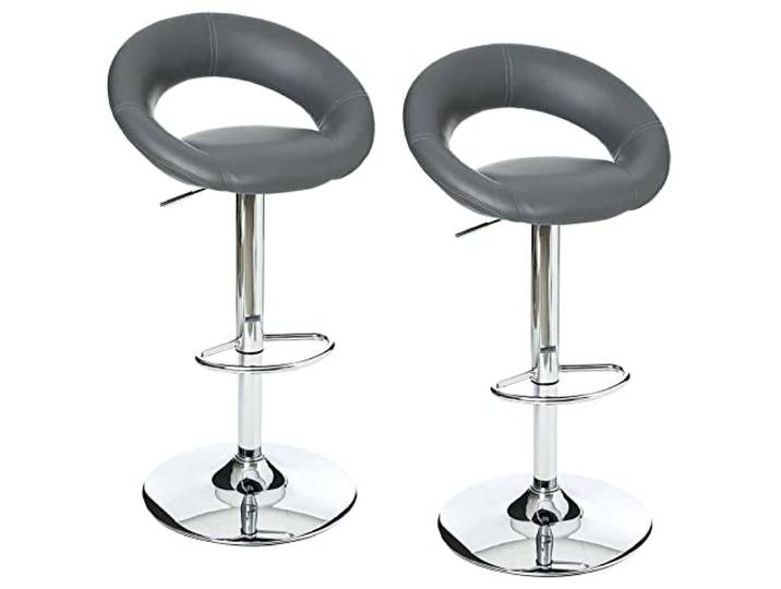 2er Set Barhocker Sasha Farbe Schwarz