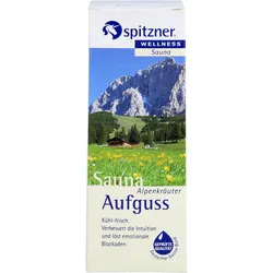 Spitzner Saunaaufguss Alpenkräuter Wellness 190 ML