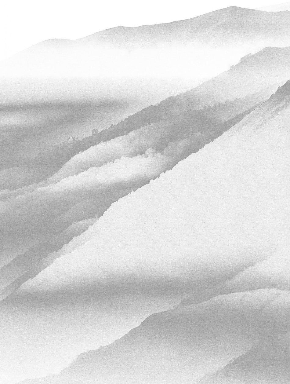 Noordwand Komar Raw Fotobehang White Noise Mountain - R2-010   4055065301568   Behang