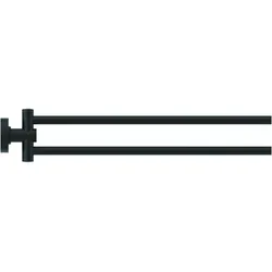 Ideal Standard IOM Doppelte Handtuchstange, schwenkbar, A9131XG, Farbe: Silk Black