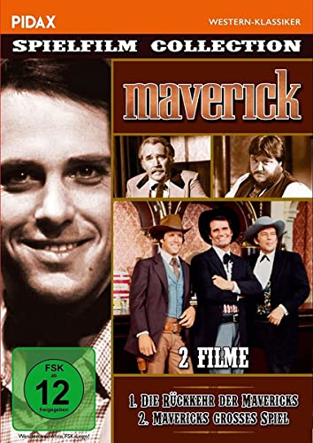 Hy Averback - Maverick - Spielfilm Collection / Zwei Fortsetzungen der bekannten TV-Serie mit James Garner in Spielfilmlänge (Pidax Western-Klassiker) - Preis vom 10.10.2026 11:48:34 h