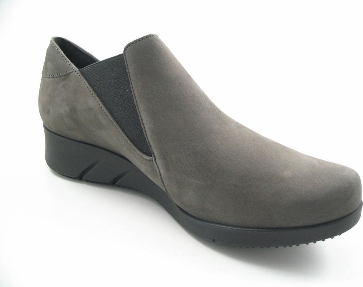 Mephisto Damen Slipper bequem grau Gr. 61/2