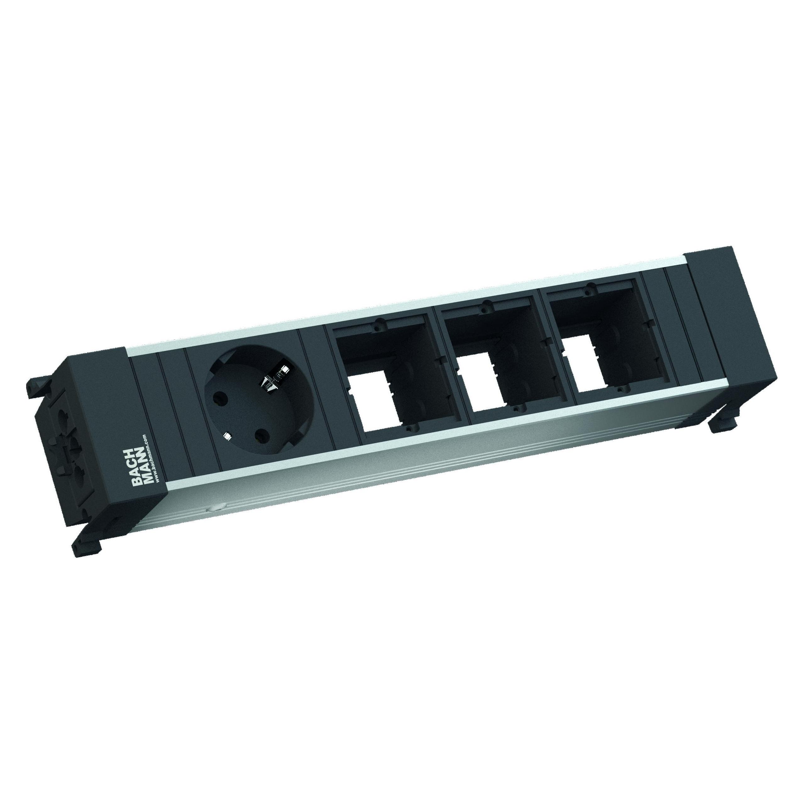 Bachmann Power Strip 4-way (4x, CEE 7/3) (909.002)