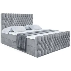 BOXBETT SERENE-Z - 120 x 200 - H3 - Grau