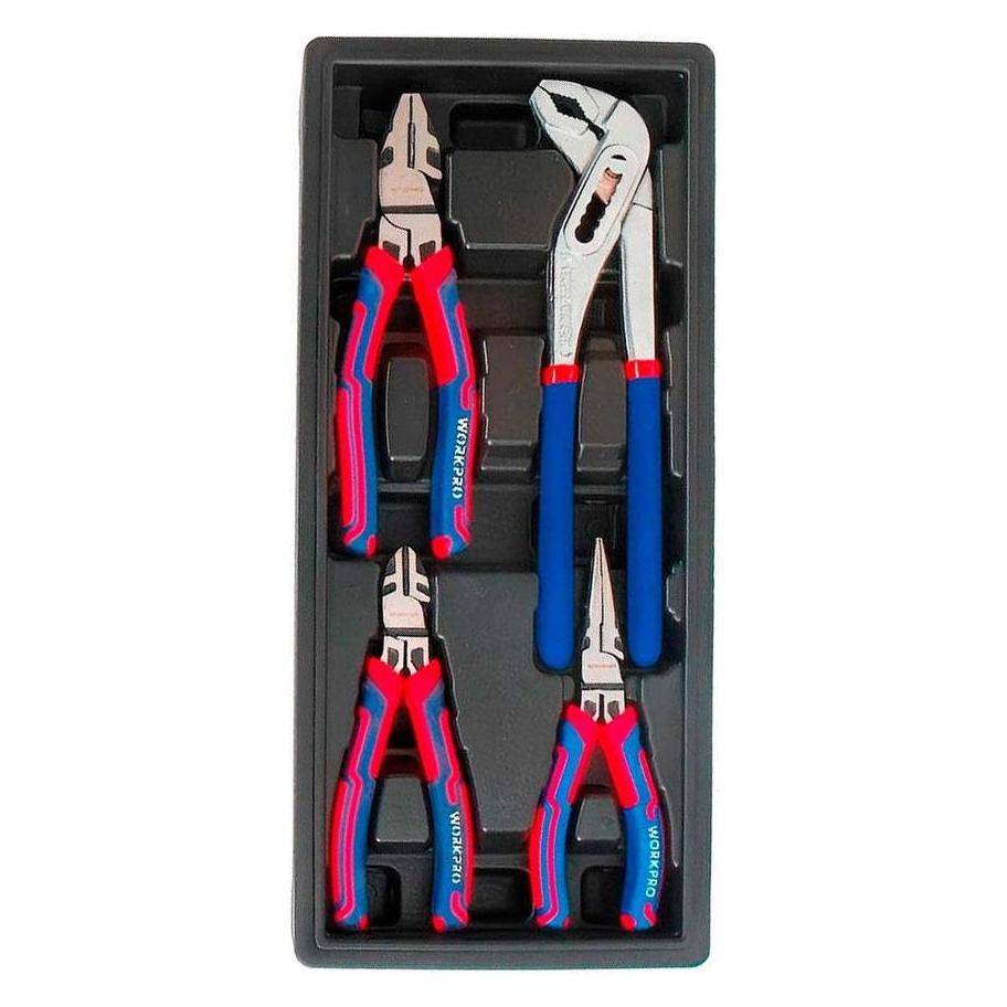 Workpro Pliers, 4-piece set (160 mm) (65344997)