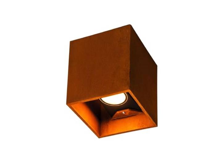 SLV RUSTY® UP/DOWN WL, Outdoor LED Wandaufbauleuchte eckig rost CCT switch 3000/4000K