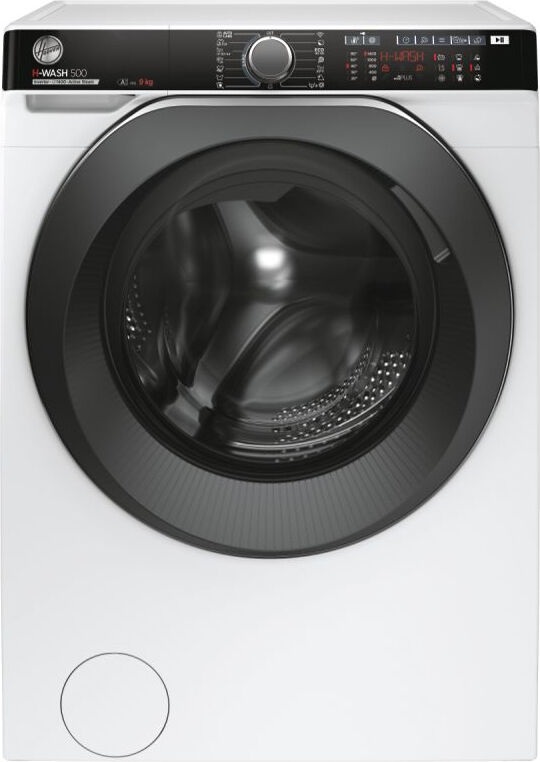 Hoover Hwp49ambc7/1-S Lavatrice 9 Kg Classe A Centrifuga 1400 Giri Profondità 53 Inverter Funzione Vapore Wi-Fi - Hwp49ambc7/1-S