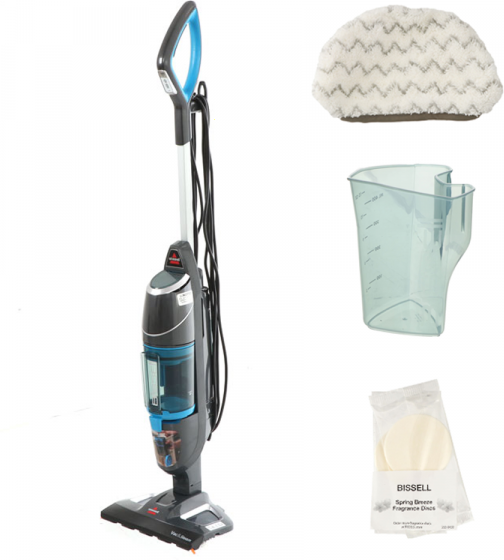 Bissell Vac & Steam - Balais à vapeur électrique 2 en 1 - 1600W