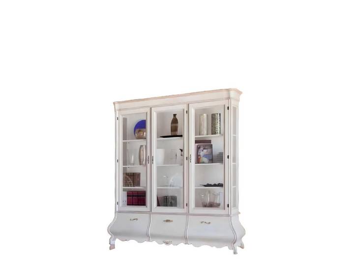 Xlmoebel Vitrine Luxuriöse Holzvitrine im klassischen italienischen Stil (1-St., Vitrine) Hergestellt in Europa
