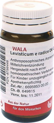 WALA Heilmittel GmbH LEVISTICUM E radice D 6 Globuli 20 g 08786448