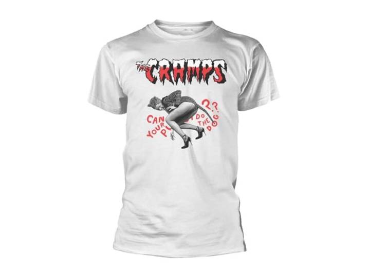 The Cramps - DO THE DOG T-shirt - Volwassenen, Wit, XL