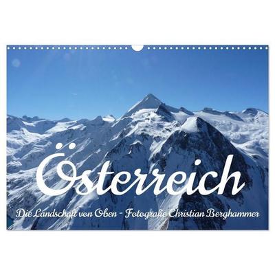 Österreich - Die Landschaft von Oben (Wandkalender 2027 DIN A3 quer), CALVENDO Monatskalender