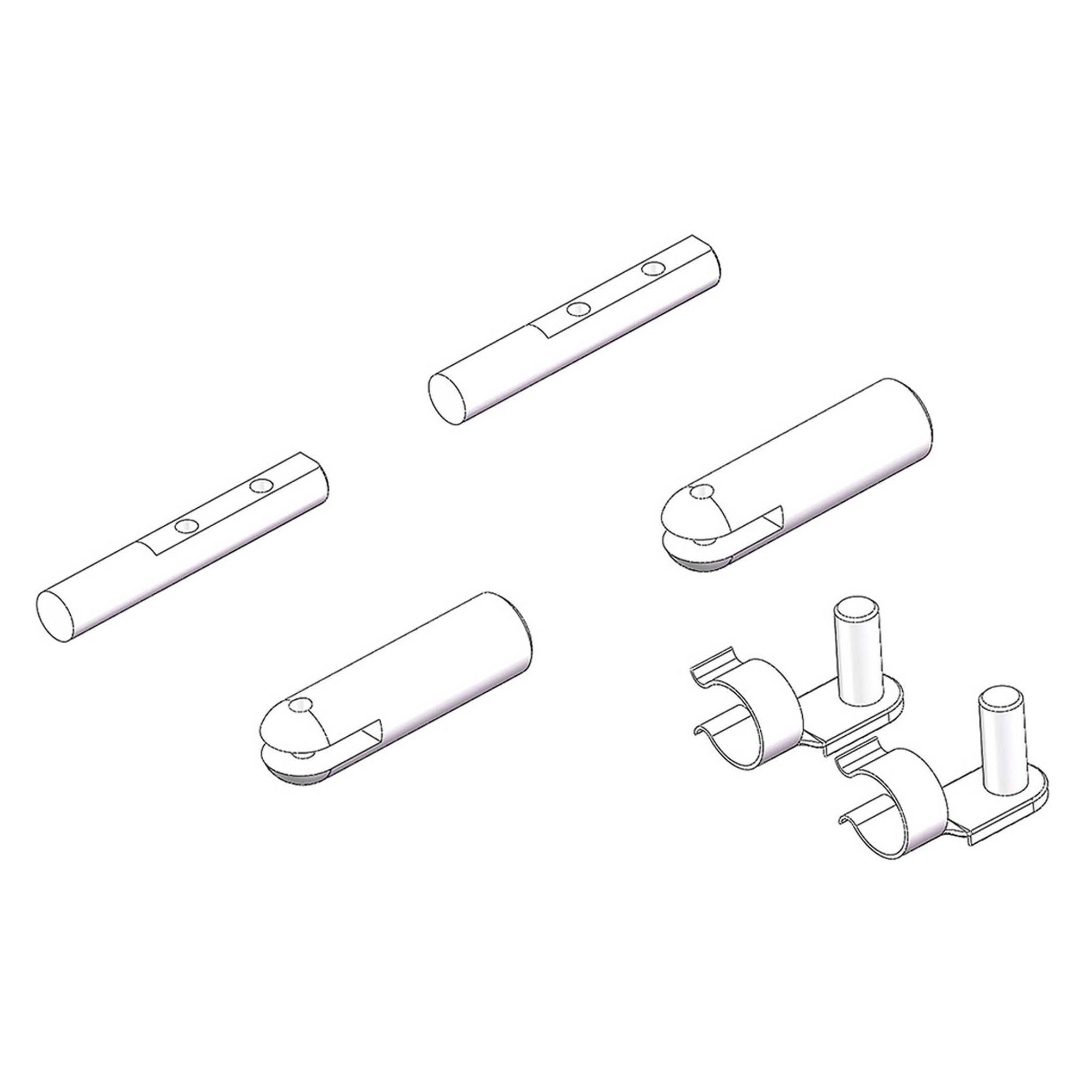 Multiplex Strebenanschlüsse FunCub XL (224442)
