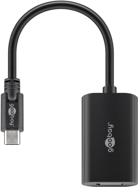 Goobay USB-C naar DisplayPort adapter, zwart, 0,2 m