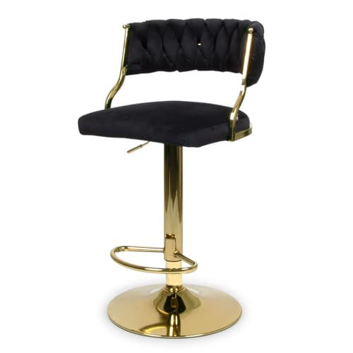 Milton & Oldbrook Barkruk Arouca Zwart