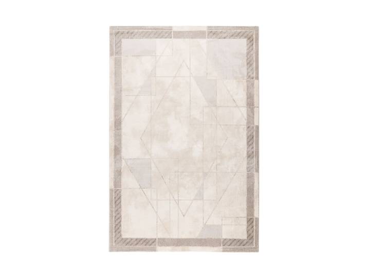 Hochwertiger Designer Teppich „Chalet 705“, Silver/Beige Silver, Beige 200 x 290 cm PIERRE CARDIN
