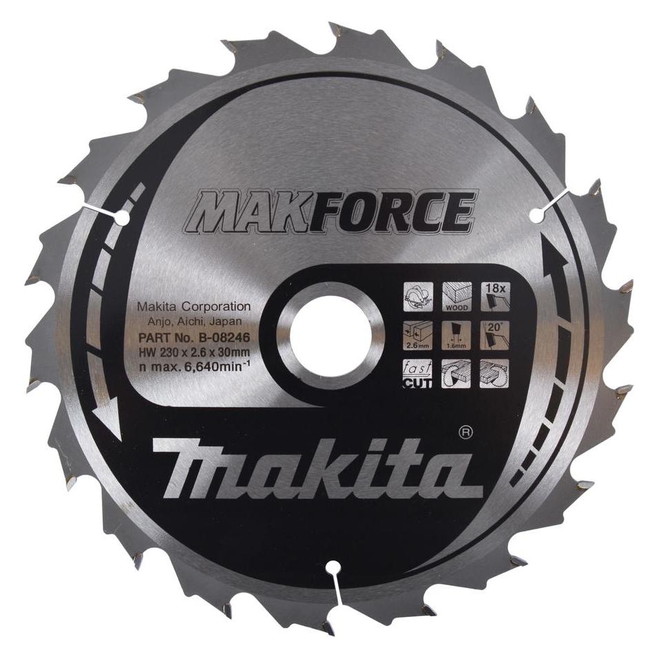 Makita b-08246 TCT Sägeblatt csc23018g 2.60, mehrfarbig (B-08246)
