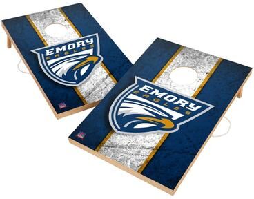 Skip's Garage Vintage Emory University Eagles Regulation 2x4 Cornhole Set