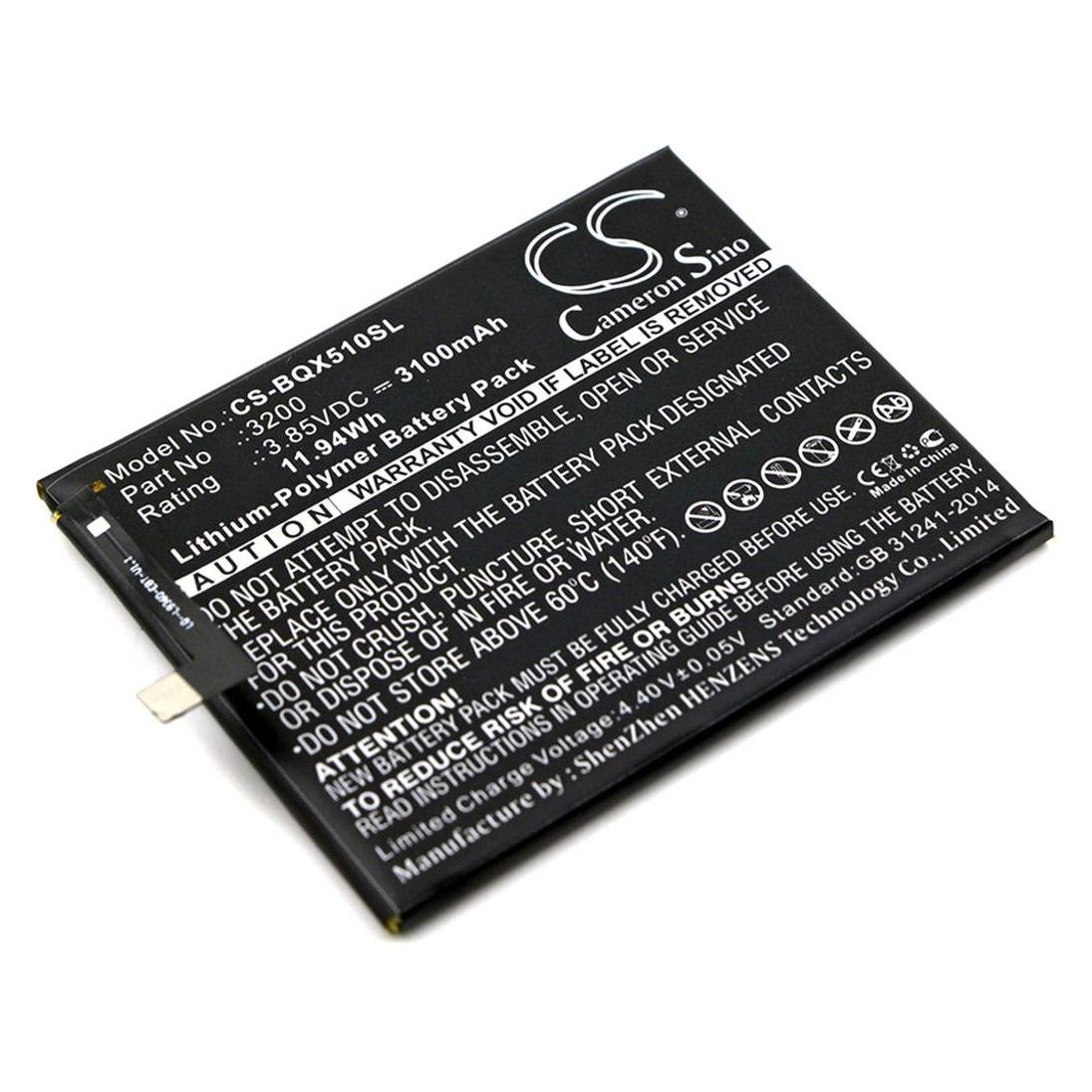NoName Battery for BQ Aquaris X5 Plus etc (BQX510SL)