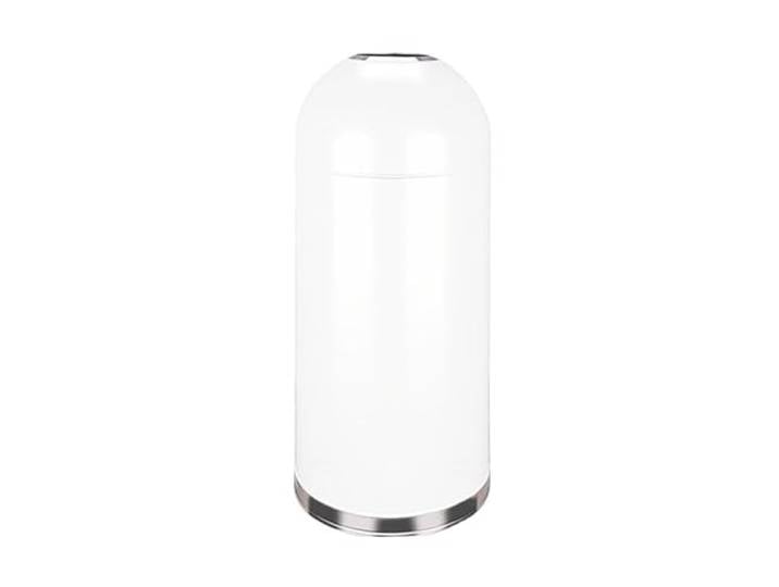 FZL02068LM Badezimmer Mülleimer for Hotels, Einkaufszentren(Weiß,XL)
