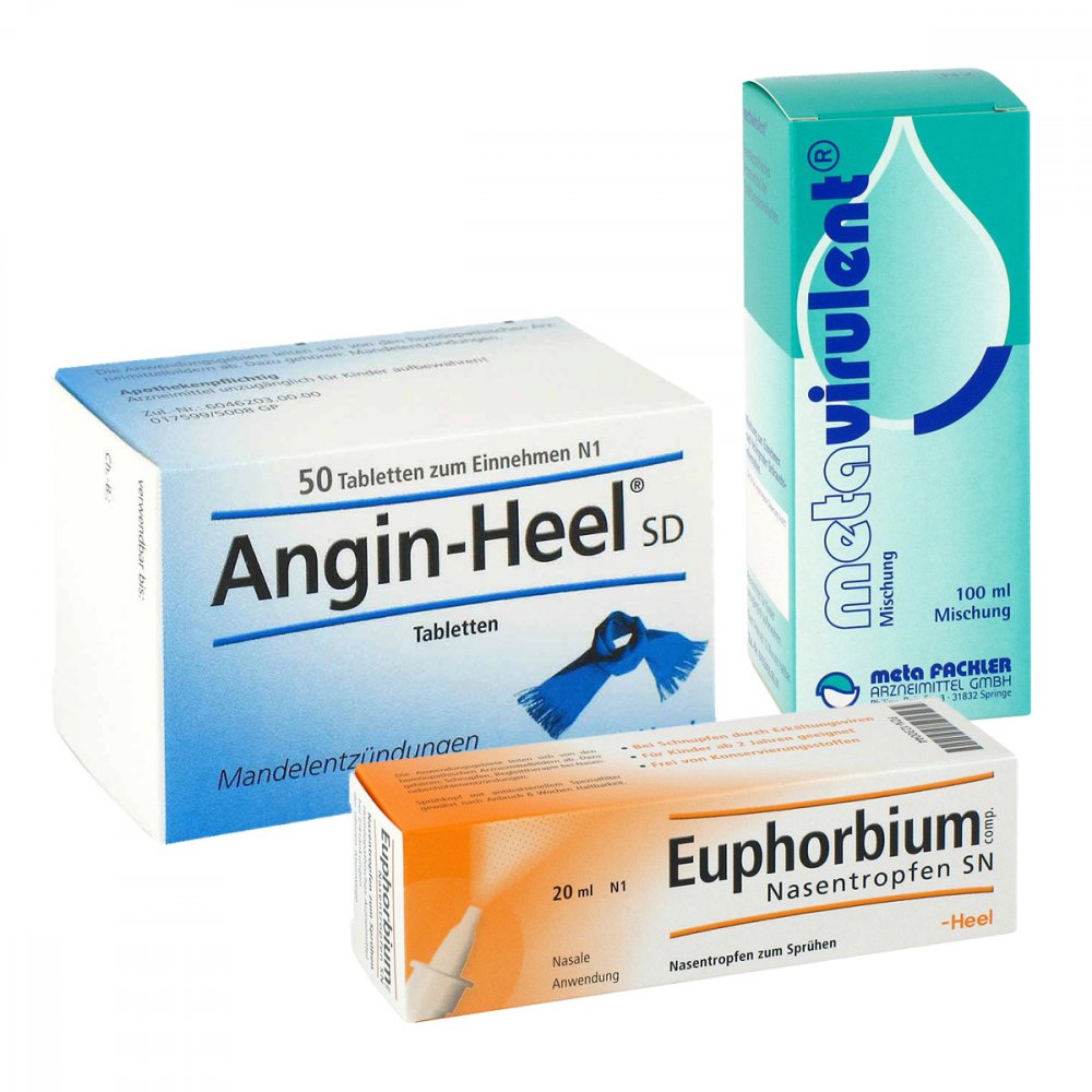 Erkältungspaket - Homöopathisch 08101263