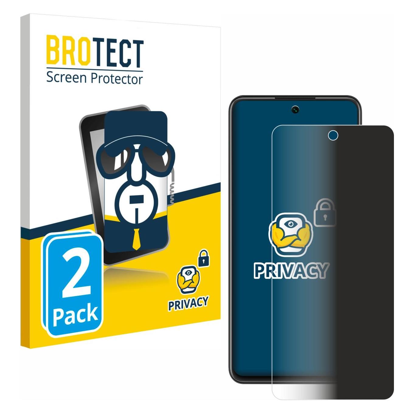 Brotect Sichtschutzfolie Anti-Spy Privacy Folie Blaulicht-Schutz (Huawei P Smart (2021)) (4339699)