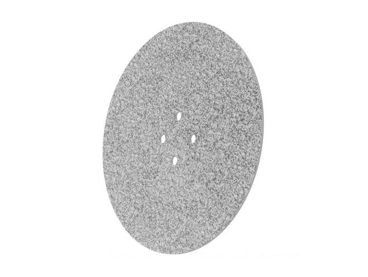 Knirps Dekorplatte, Grau, Metall, 56x2x56 cm, Sonnenschutz, Sonnenschirmständer