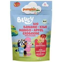 Bluey - Banane, Kiwi, Mango, Apfel, Erdbeere Chips 12g