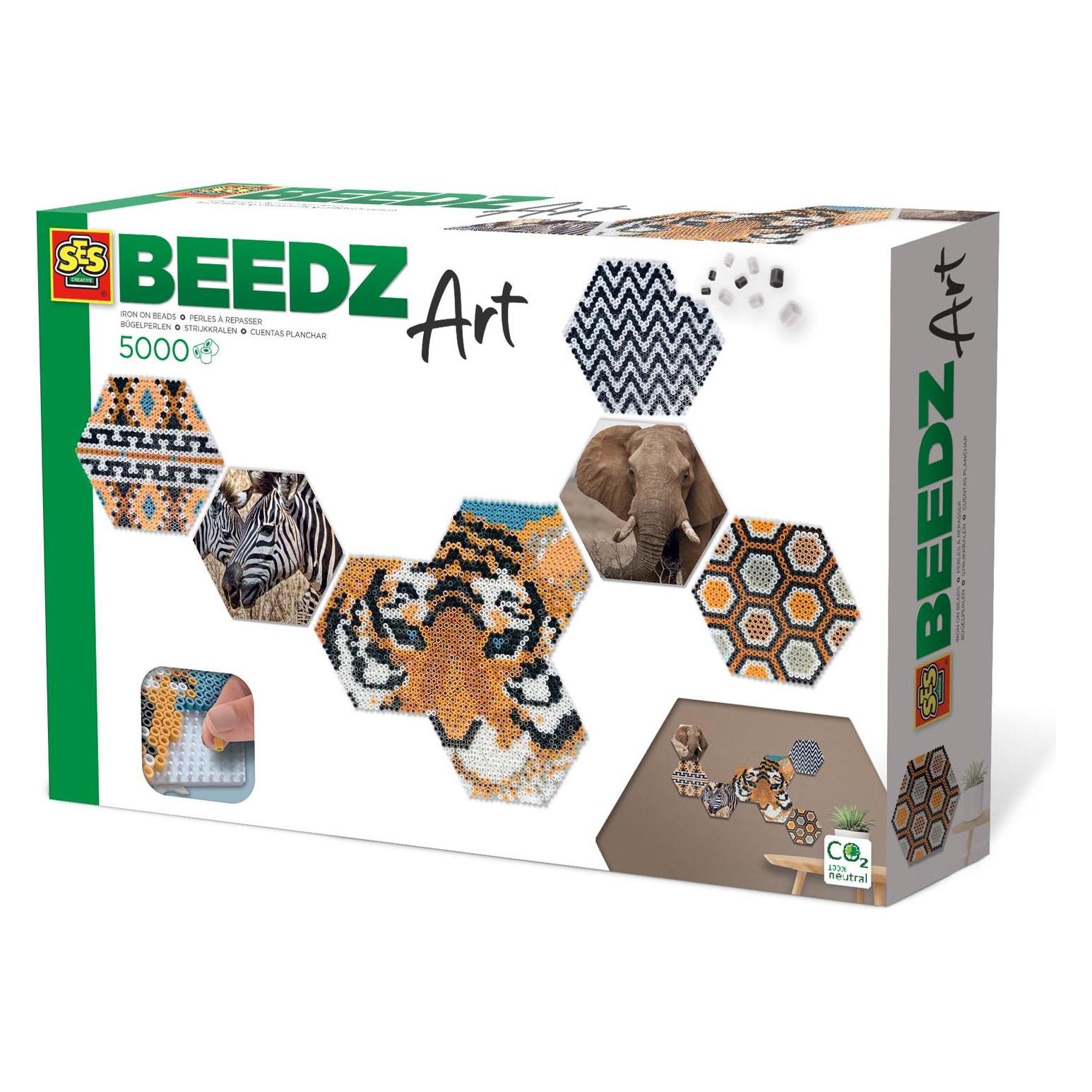 Ses Beedz Art - Hex Tiles Safari (06022)