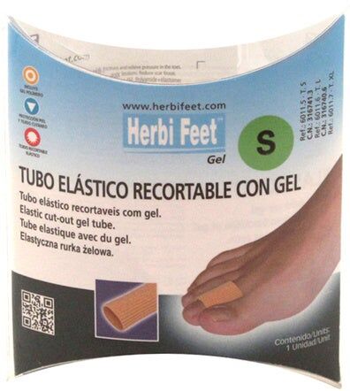 ECOSIL Herbi Feet Tubo Elástico Recortable Con Gel Talla S