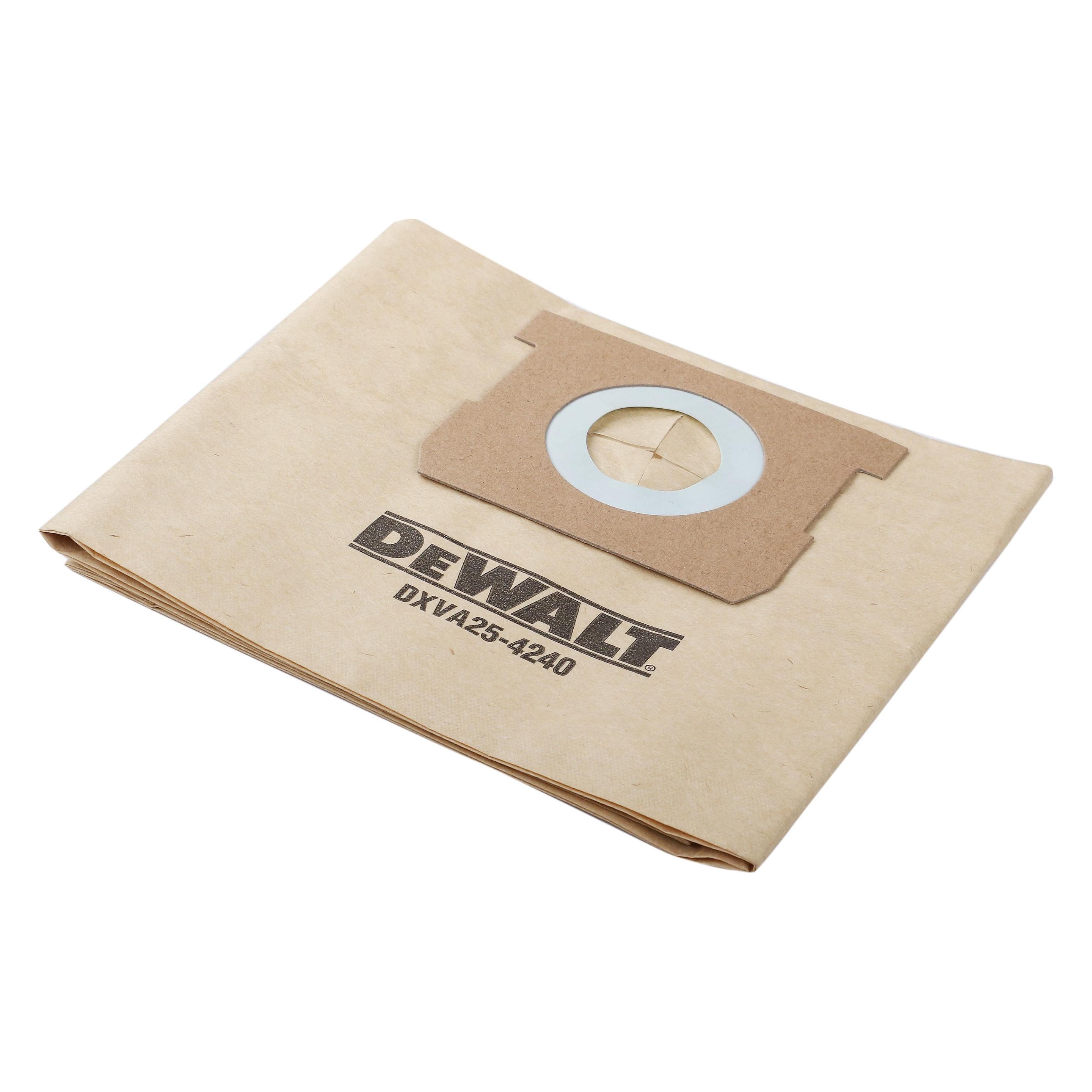 DeWalt Zubehör DXVA25-4240 Staubsaugerbeutel 15 Liter 3 Stück. (DXVA25-4240)