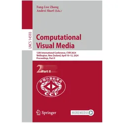 Computational Visual Media, Fachbücher von Fang-Lue Zhang, Andrei Sharf