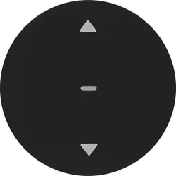 Berker 85245231 KNX-Funk Jalousie-Taste quicklink R.1/R.3 schwarz, glänzend