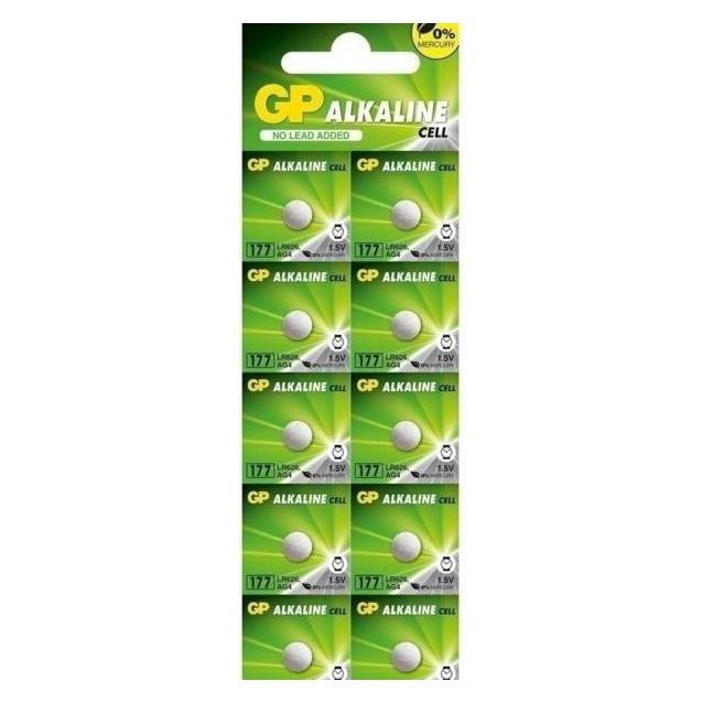 GP Batteries Batterie LR626 177F (10 Stk., AG4) (GP BATTERY)