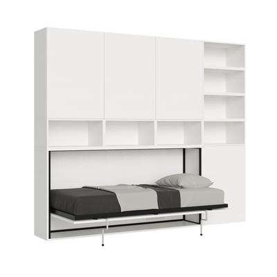 Itamoby Kando Einzelbett Esche weiß Zusammensetzung E Klappbett