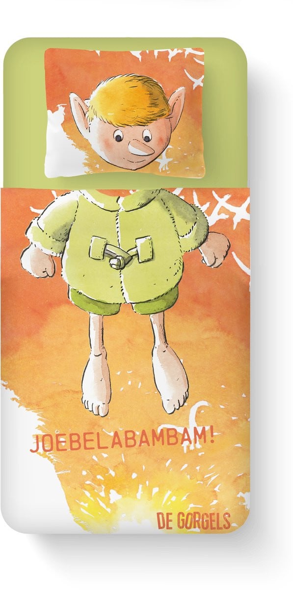 Kayori Bobba de waakgorgel Dekbedovertrek - Eenpersoons - Multi - 140x200-220 cm met 1 sloop