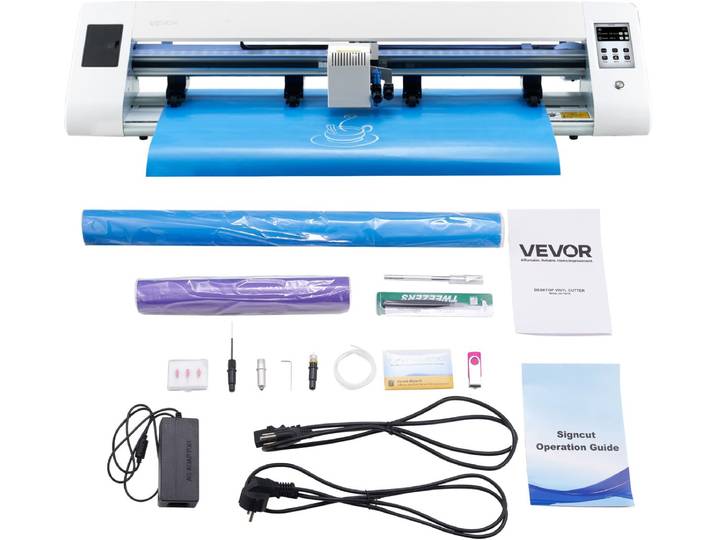 VEVOR Snijmachine Vinylsnijder Automatische Randdetectie 600mm