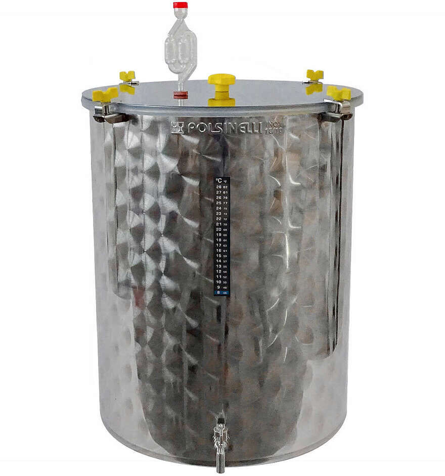 Polsinelli Fermenteur de bière Inox 75 L