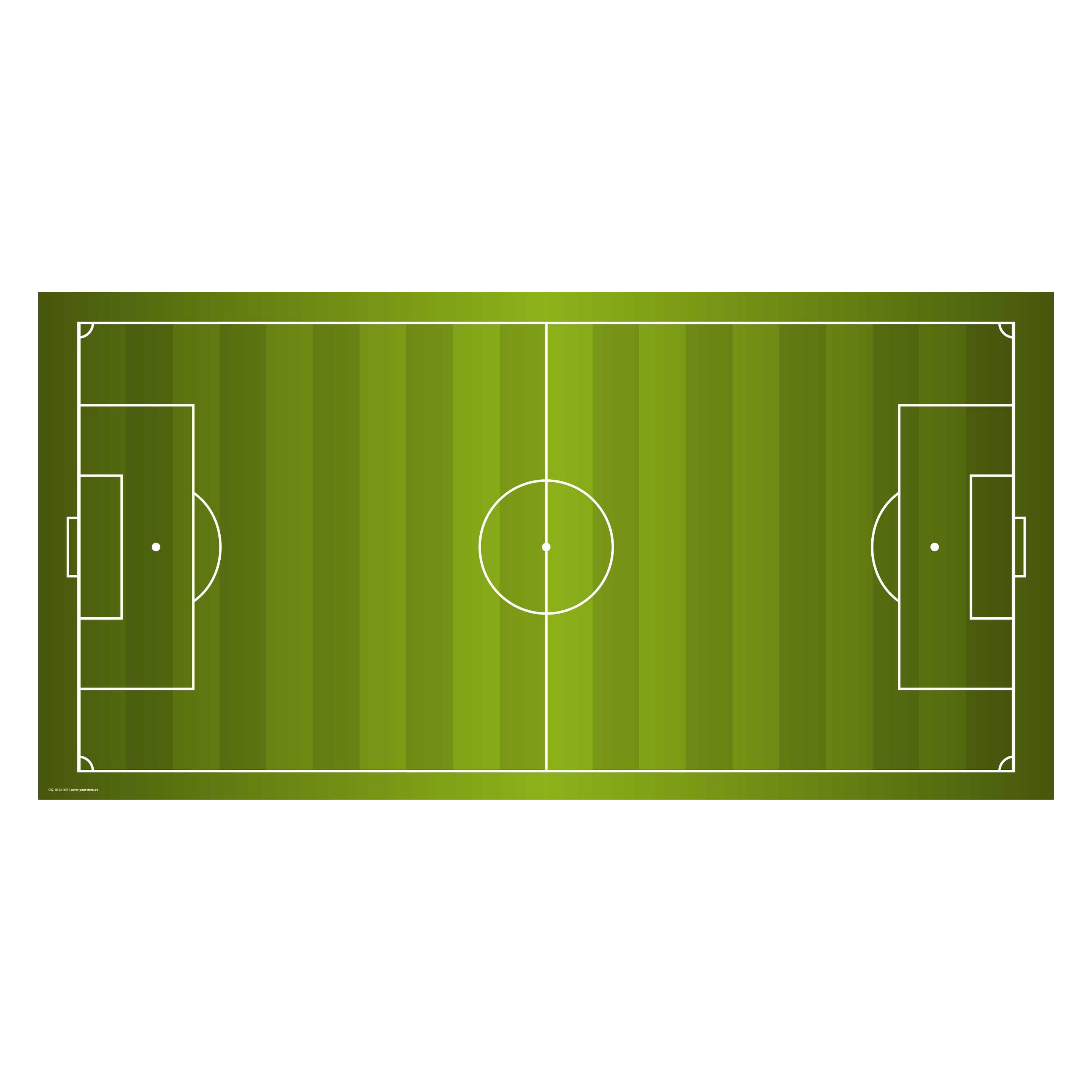 CoverYourDesk Schreibtischunterlage Fussballfeld (21557346)