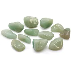 Bag of 12 Medium African Tumble Stones - Aventurine
