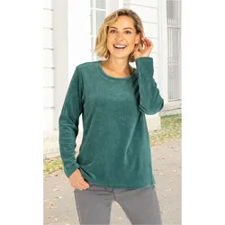 Baumwoll-Shirt in jade in Größe 48/50 von DW-Shop, Jade, 48/50