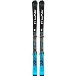HEAD Herren Racing Ski Worldcup Rebels e.GSR bk/bl, Größe 177 in Weiß Weiß