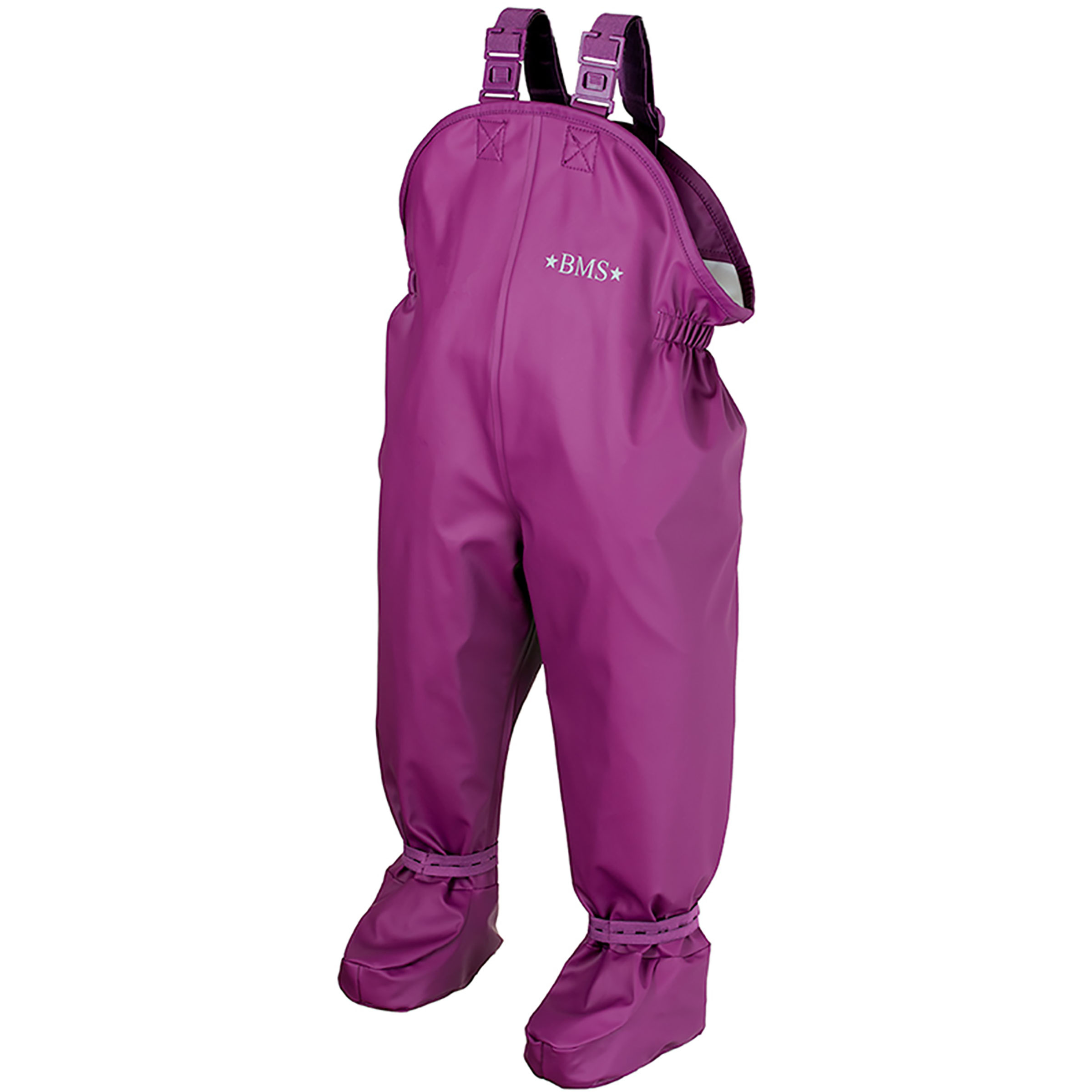 BMS BabyBuddy Krabbel Hose Kinder Hardshellhose & Regenhose lila Lifestyle Winddicht Wasserabweisend
