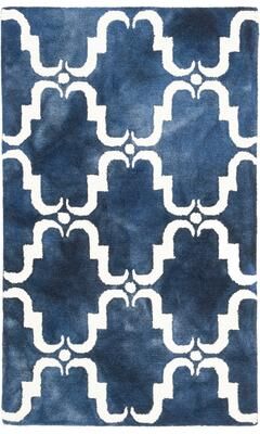 SAFAVIEH Handmade Dip Dye Teri Watercolor Vintage Boho Wool Rug