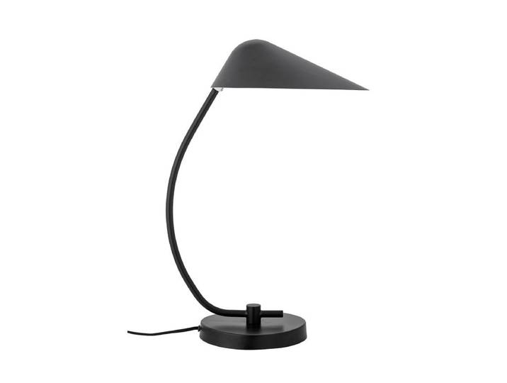 Tischlampe Gazi - asymetrisch - Schwarz - Luxusbetten24
