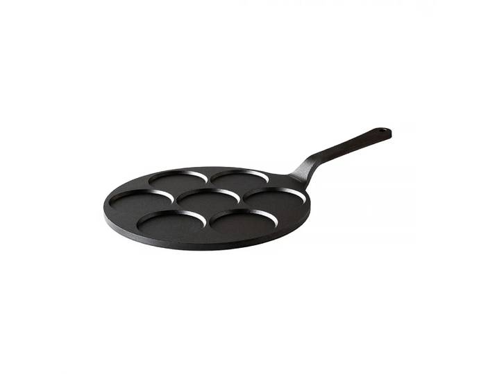 Kockums Jernverk Poêle à mini-crêpes 24 cm Noir